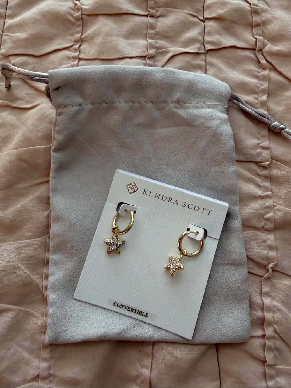 Kendra Scott Star Fish Convertible Earrings